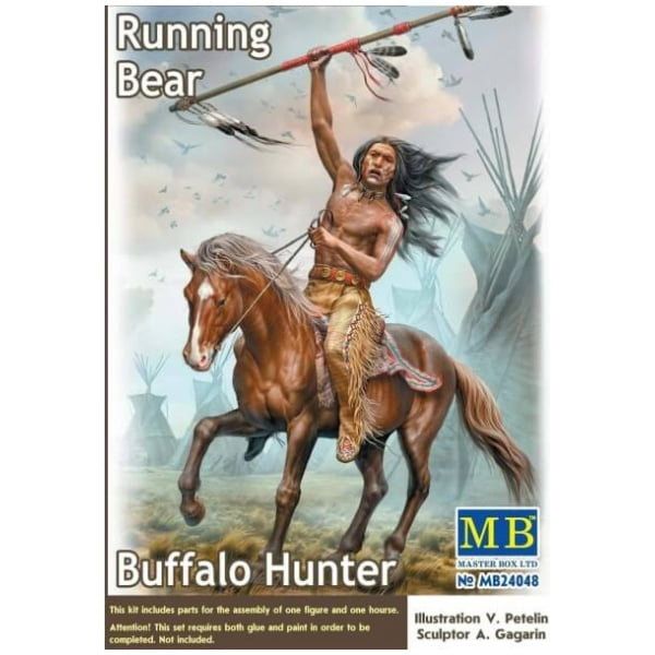 Buffalo Hunter. Running Bear 1:24