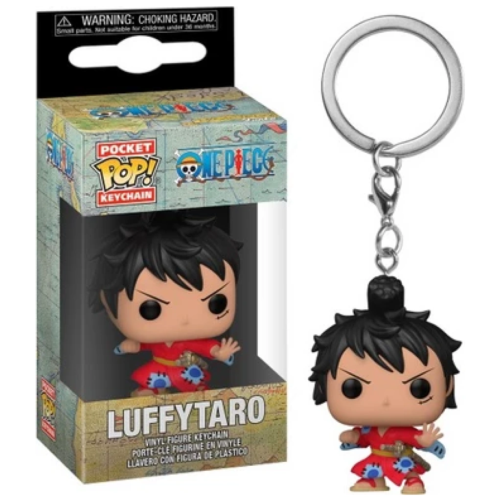 funko pocket pop keychain one piece luffytaro x