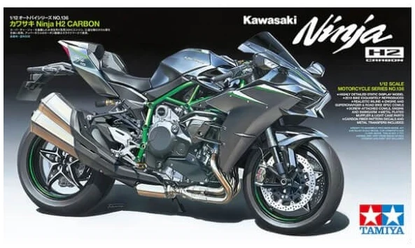 hheeeee Kawasaki Ninja H2 Carbon 1:12 - Image 1