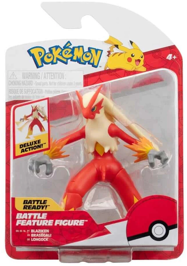 x_jazpkw3368_a Pokemon Battle Feature Figure Blaziken 10cm - Image 1
