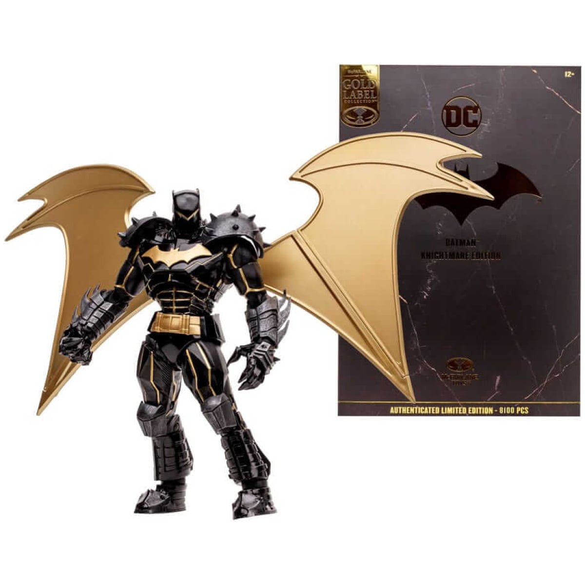DC Multiverse Action Figure Batman (Hellbat) (Knightmare) (Gold Label) 18cm - Image 1