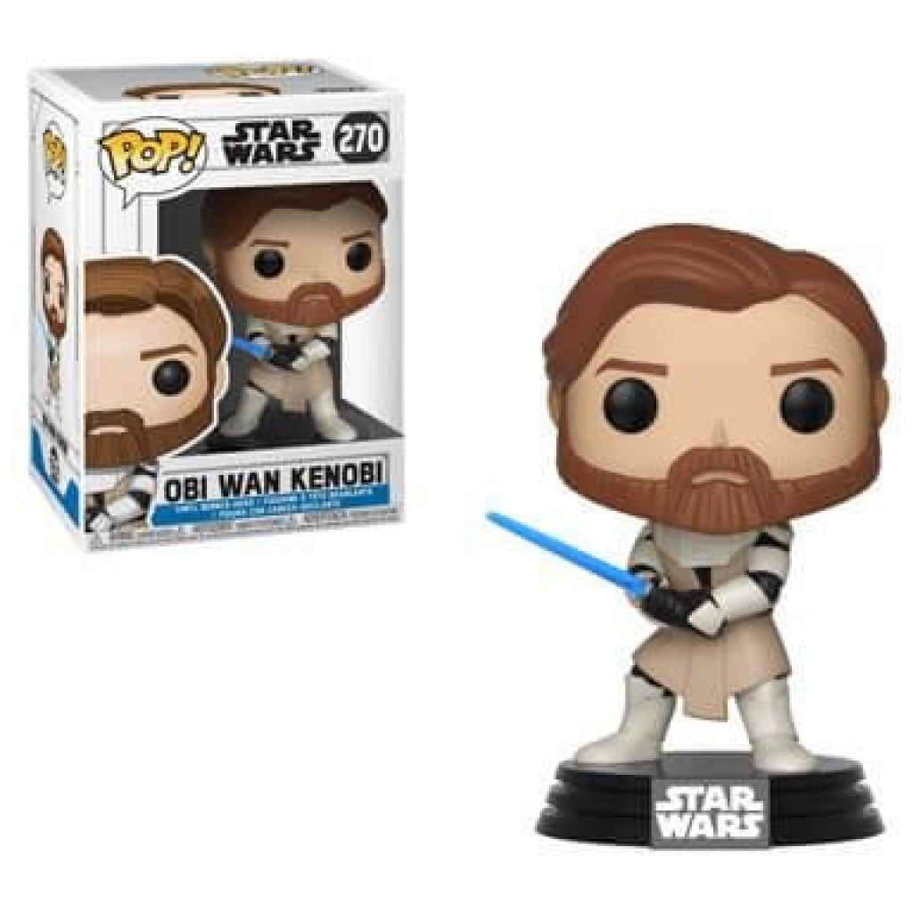    figoura funko pop star wars clone wars obi wan kenobi  x