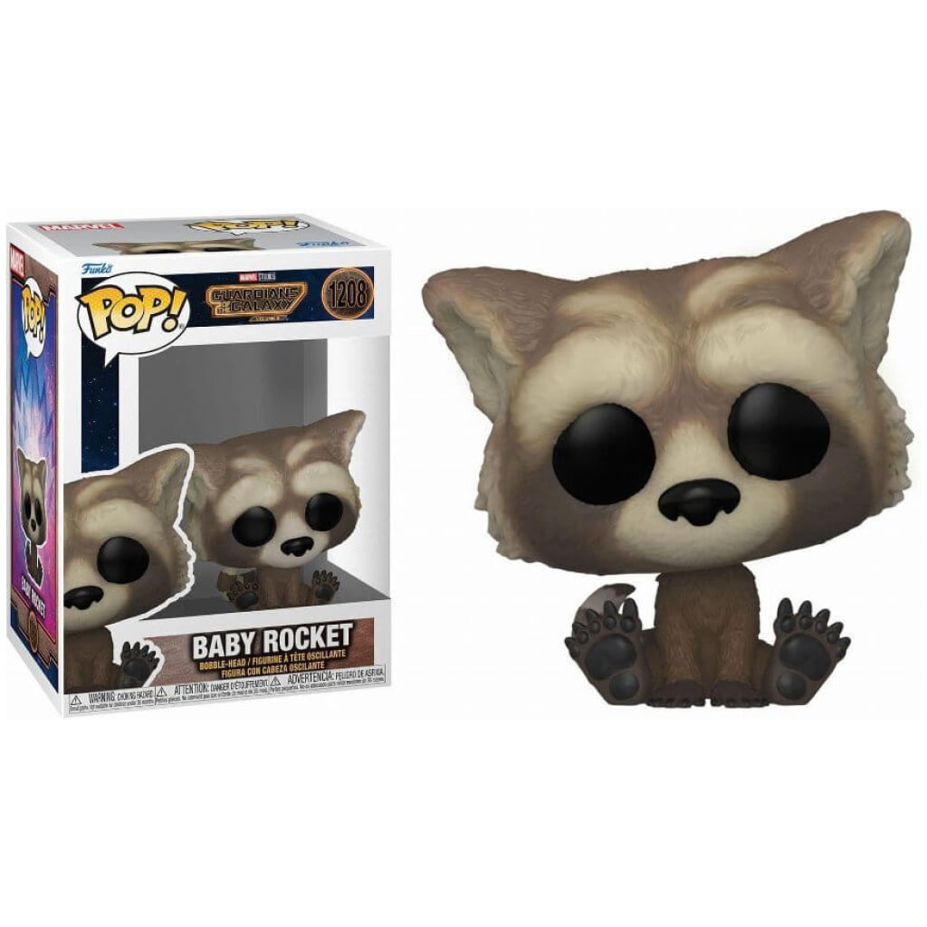  funko pop marvel guardians of the galaxy baby rocket  x