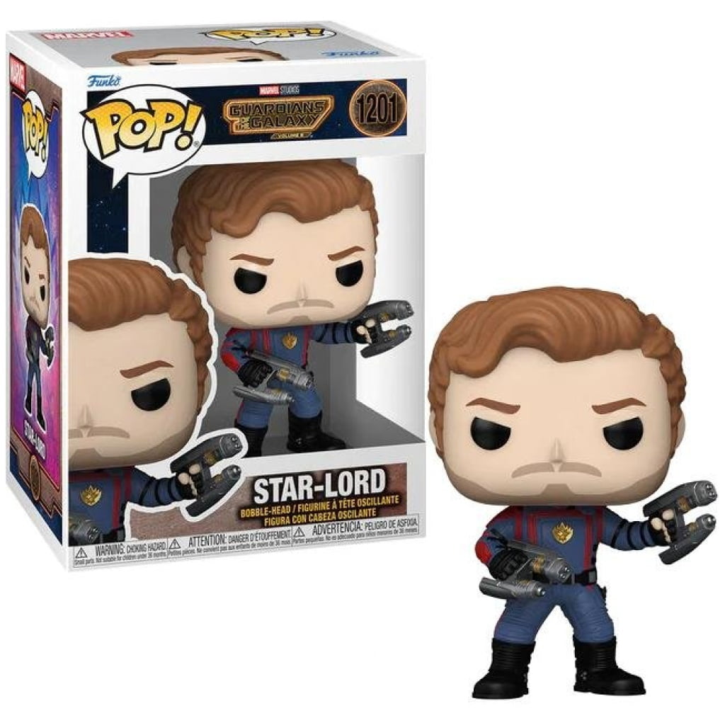    figoura funko pop marvel guardians of the galaxy star lord  x