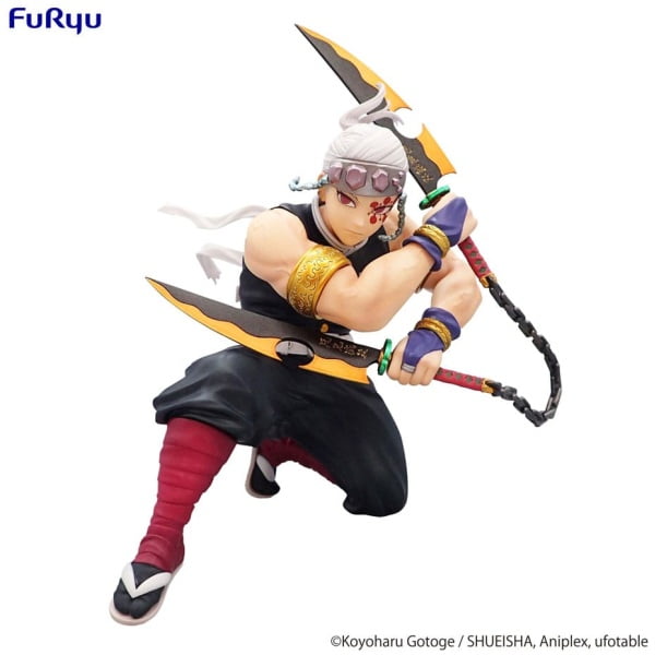 Demon Slayer Kimetsu no Yaiba Noodle Stopper PVC Statue Uzui Tengen 15cm