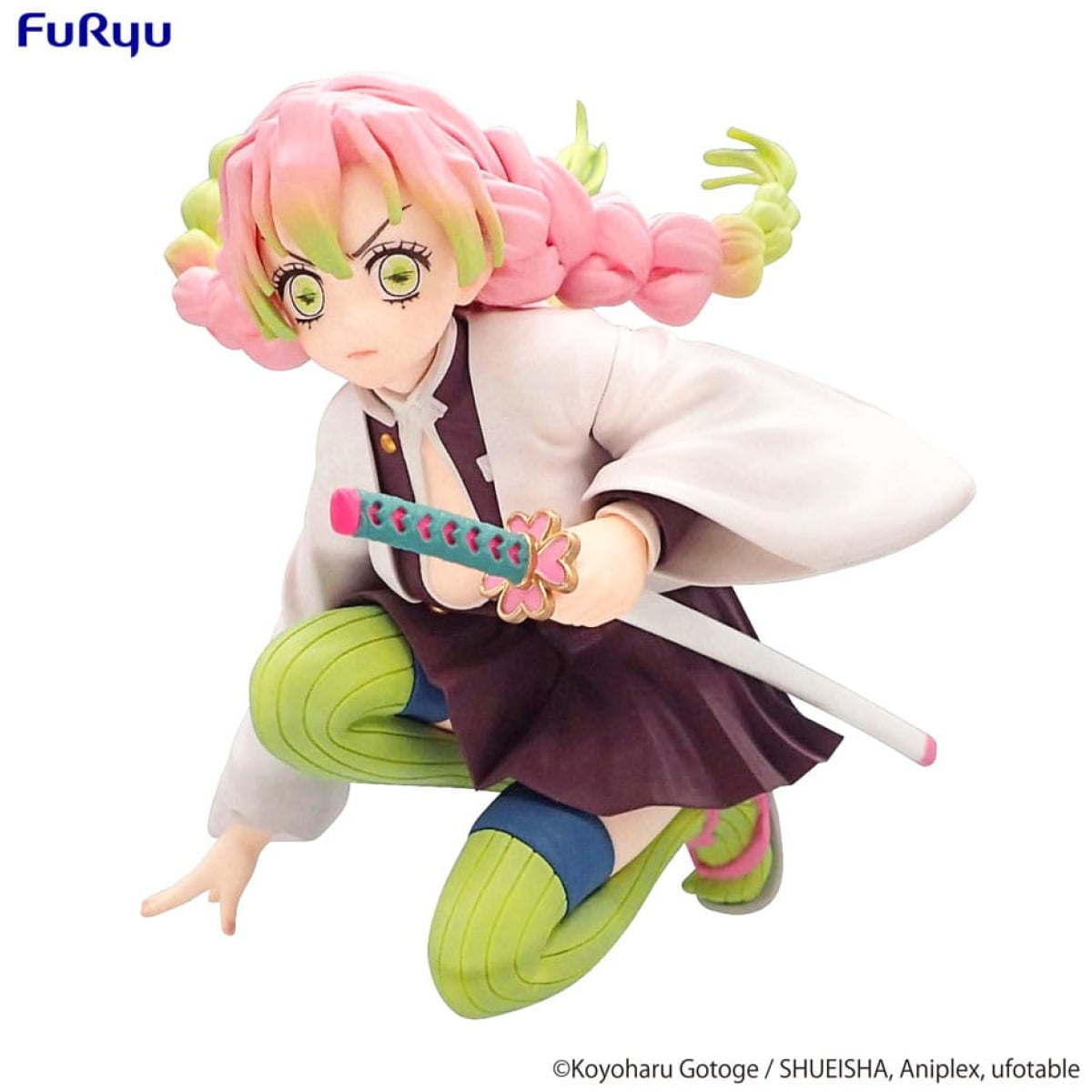 Demon Slayer Kimetsu no Yaiba Noodle Stopper PVC Statue Kanroji Mitsuri 11cm - Image 1