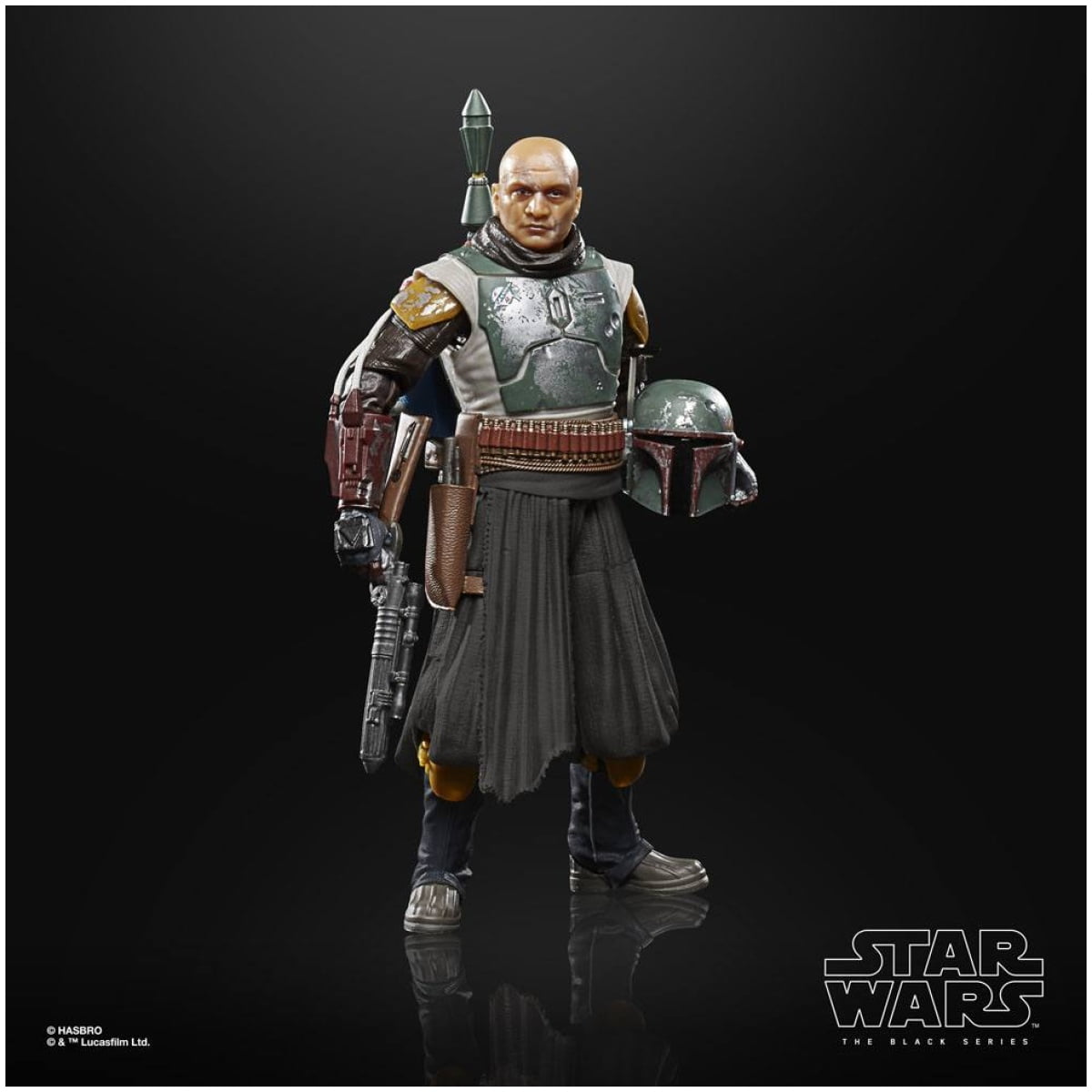 Star Wars The Mandalorian Black Series Action Figure 2022 Boba Fett (Tython) Jedi Ruins 15cm - Image 4
