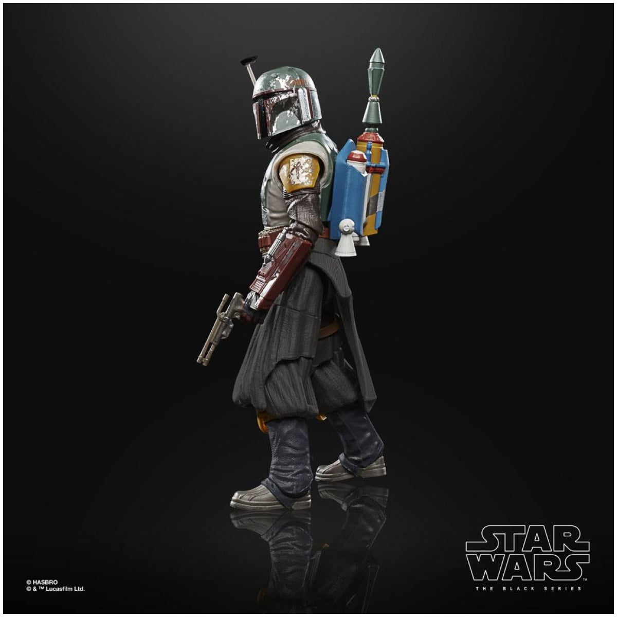 Star Wars The Mandalorian Black Series Action Figure 2022 Boba Fett (Tython) Jedi Ruins 15cm - Image 2