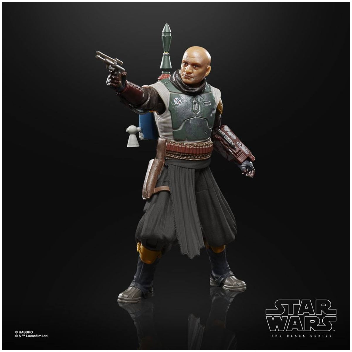 Star Wars The Mandalorian Black Series Action Figure 2022 Boba Fett (Tython) Jedi Ruins 15cm - Image 3