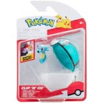 Pokemon Clip'n'Go Poké Balls Horsea & Net Ball