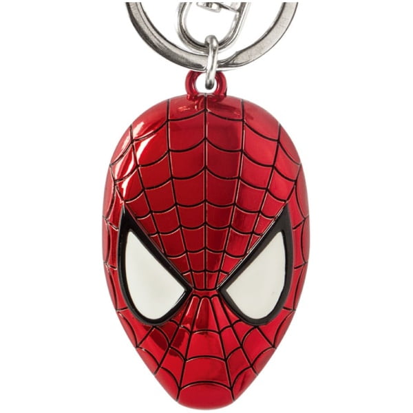 Marvel Metal Keychain Spider-Man Head