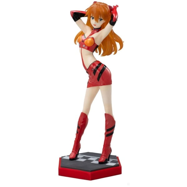 Evangelion Luminasta PVC Statue Evangelion Racing Asuka Shikinami Langley Pit Walk 25cm