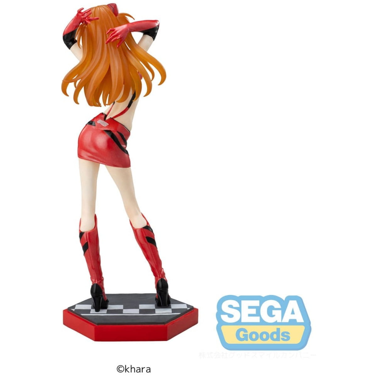 Evangelion Luminasta PVC Statue Evangelion Racing Asuka Shikinami Langley Pit Walk 25cm - Image 3