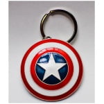 Marvel Comics Metal Keychain Captain America Shield