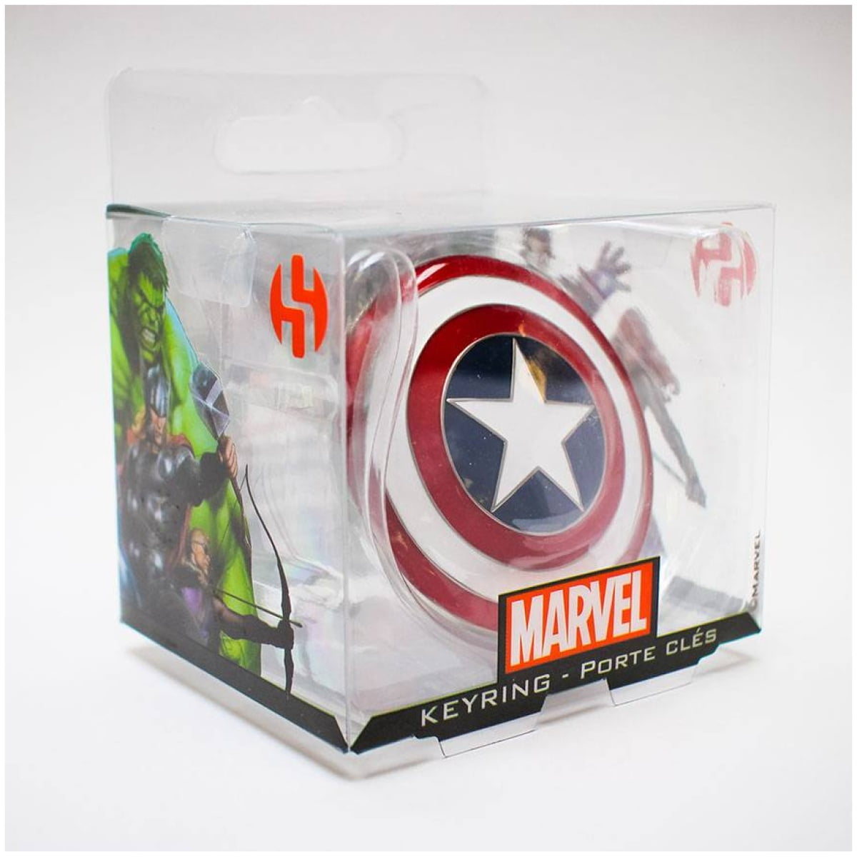Marvel Comics Metal Keychain Captain America Shield - Image 2
