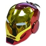 Marvel Comics Metal Keychain Iron Man Helmet