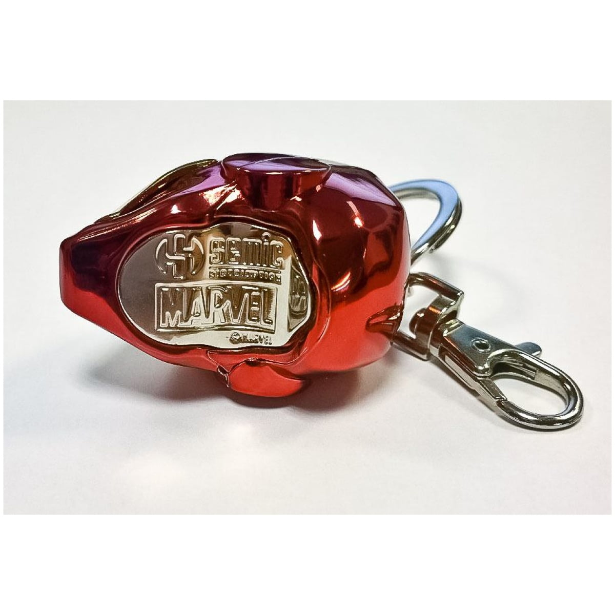 Marvel Comics Metal Keychain Iron Man Helmet - Image 2