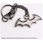 Batman Metal Key Ring Black Logo