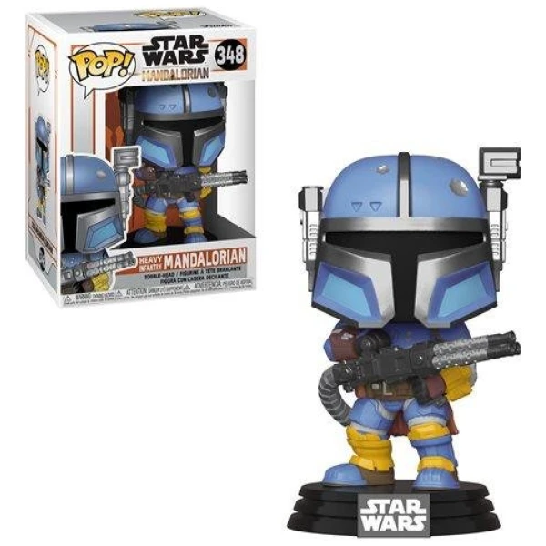 Funko POP! Star Wars The Mandalorian - Heavy Infantry Mandalorian #348