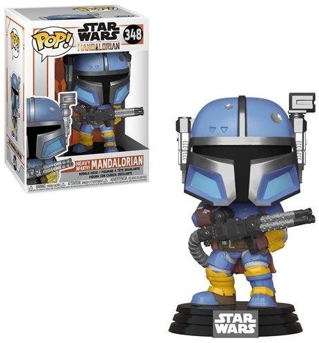 143371-0-0000-figoura-funko-pop-star-wars-the-mandalorian-heavy-infantry-mandalorian-348 Funko POP! Star Wars The Mandalorian - Heavy Infantry Mandalorian #348 - Image 1