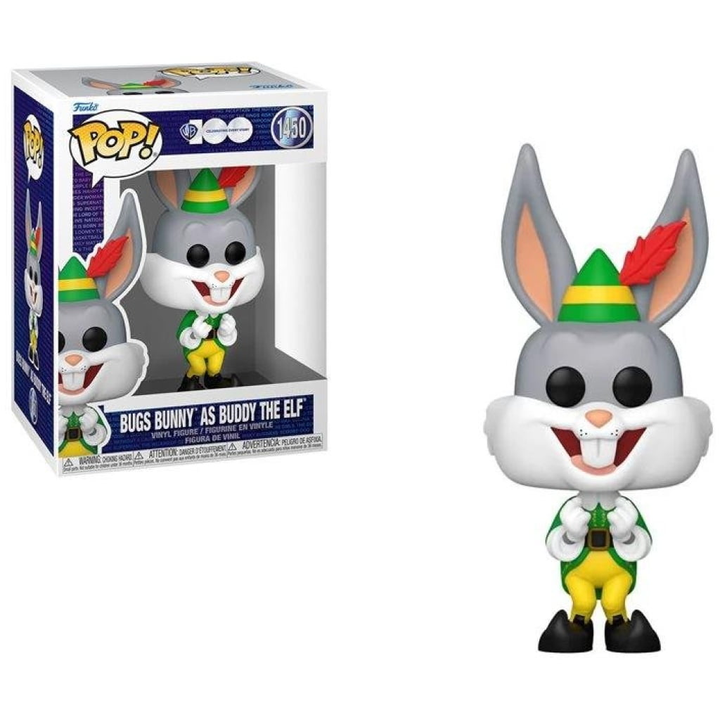    figoura funko pop looney tunes bugs bunny as buddy the elf  x