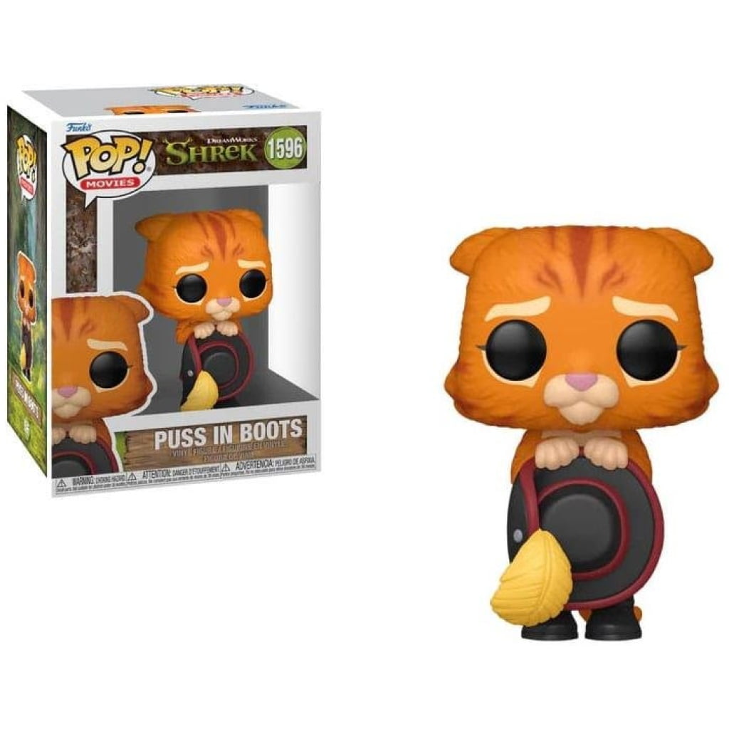    figoura funko pop shrek puss in boots  x