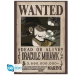 One Piece - Dracule Mihawk Wanted Poster 52x38cm