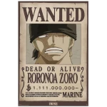 One Piece -Wanted Zoro Wano Maxi Poster 61 x 91.5cm