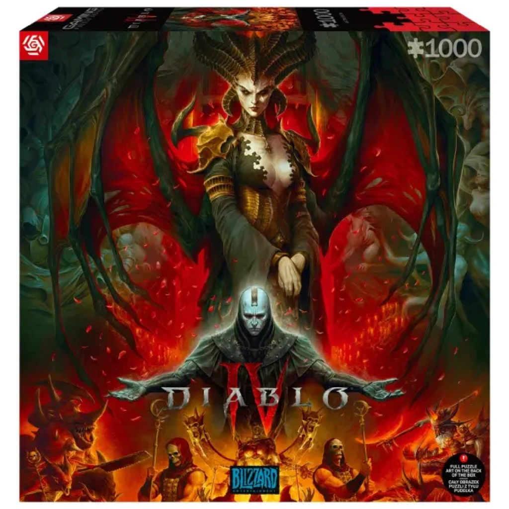 Gaming Puzzle Diablo IV Lilith Composition Puzzles  x