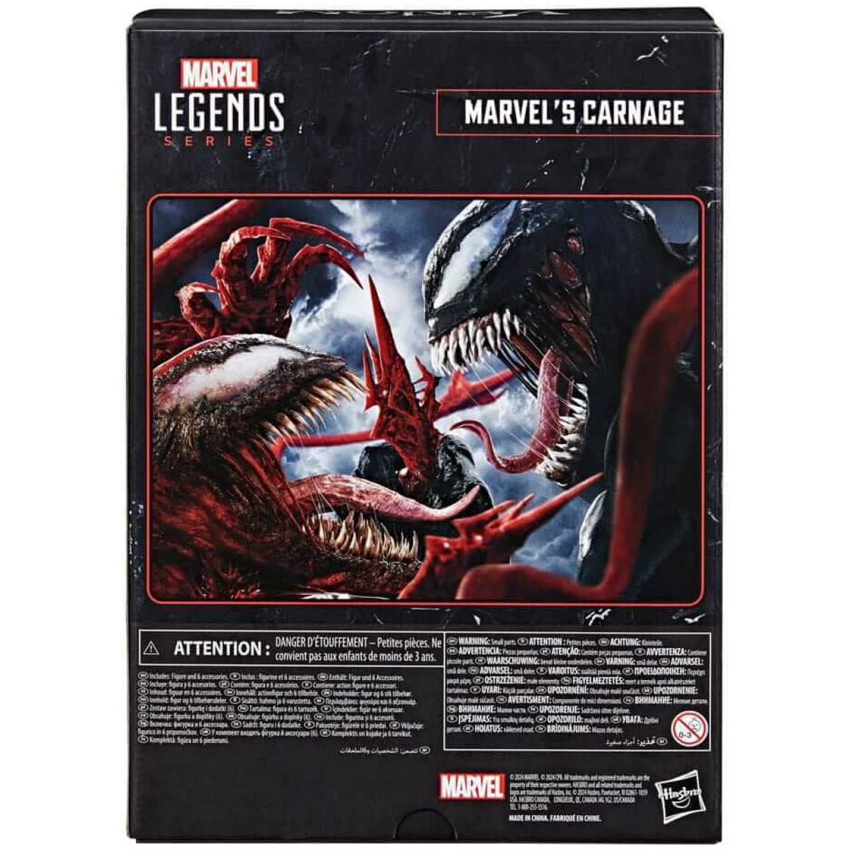Venom Let There Be Carnage Marvel Legends Action Figure Marvel's Carnage 15cm - Image 8