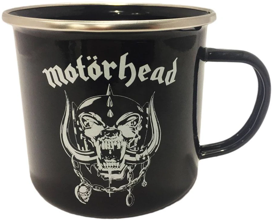 x_kklemugmh1 Motorhead Enamel Mug Warpig - Image 1