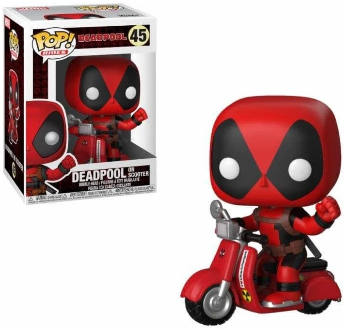 119892-0-0000-figoura-funko-pop-rides-marvel-deadpool-on-scooter-48 Funko POP! Rides Marvel - Deadpool on Scooter #48 - Image 1