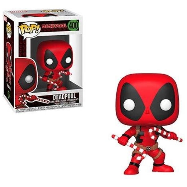 Funko POP! Marvel - Holiday Deadpool with Candy Canes #400