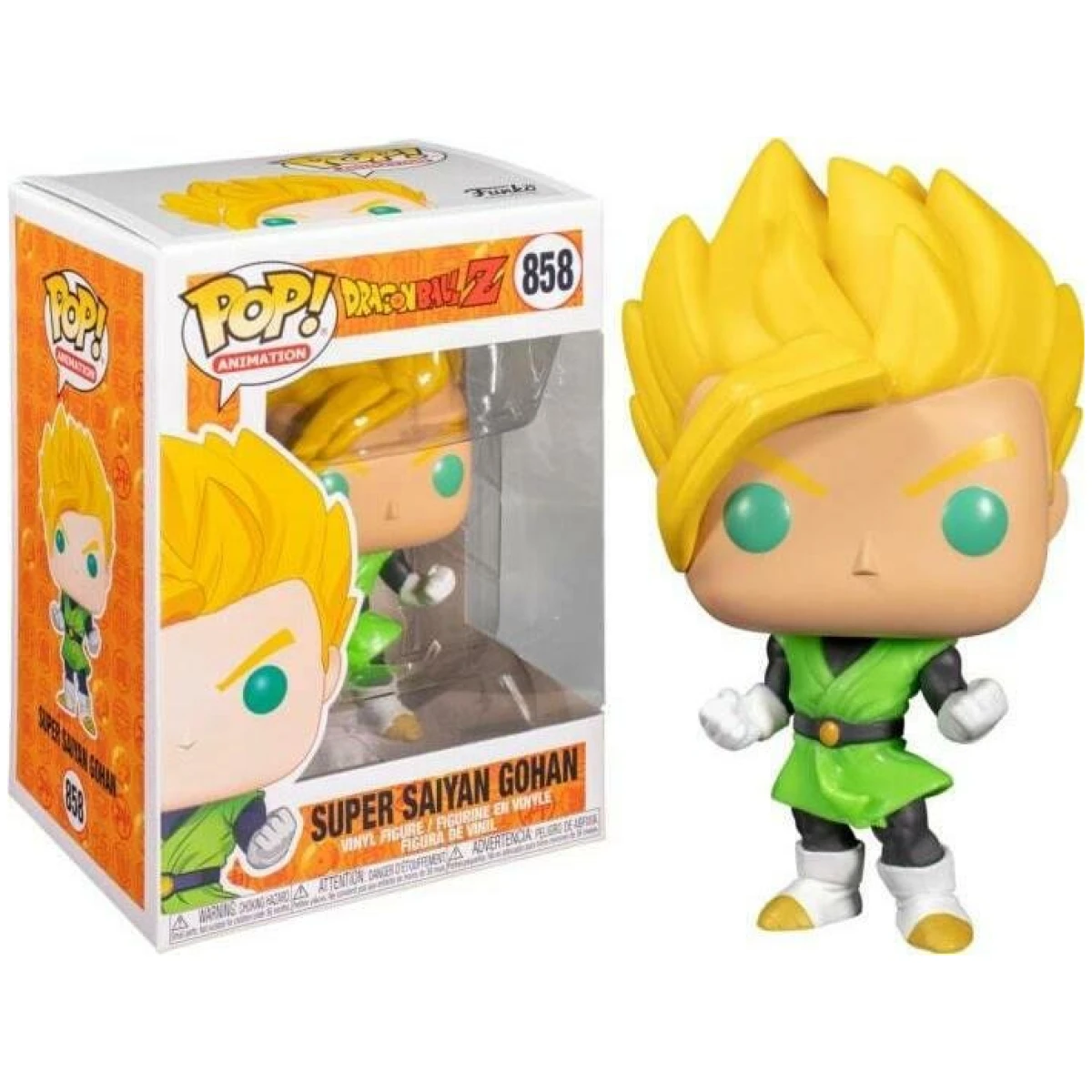 Funko POP! Dragon Ball Z - Super Saiyan Gohan #858 - Image 1