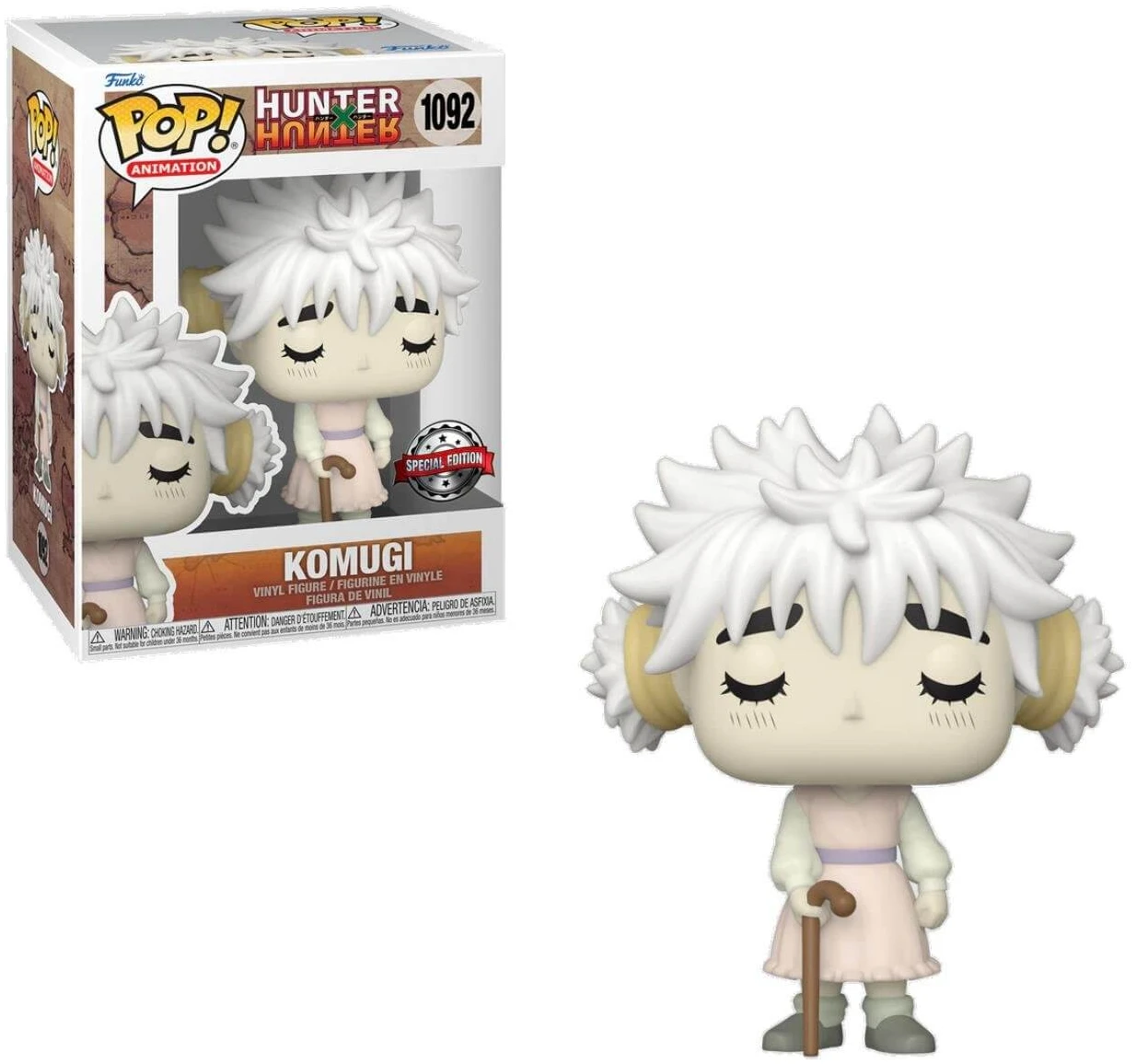 202025-0-0000-figoura-funko-pop-hunter-x-hunter-komugi-1092-exclusive Funko POP! Hunter X Hunter - Komugi #1092 - Image 1