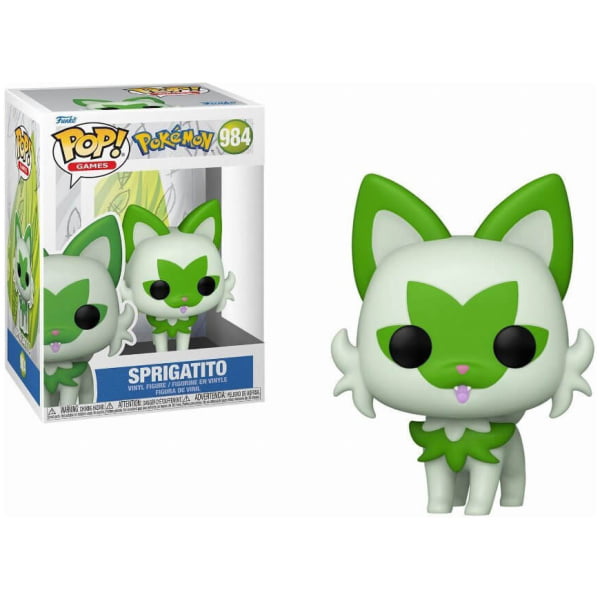  figoura funko pop pokemon sprigatito  x