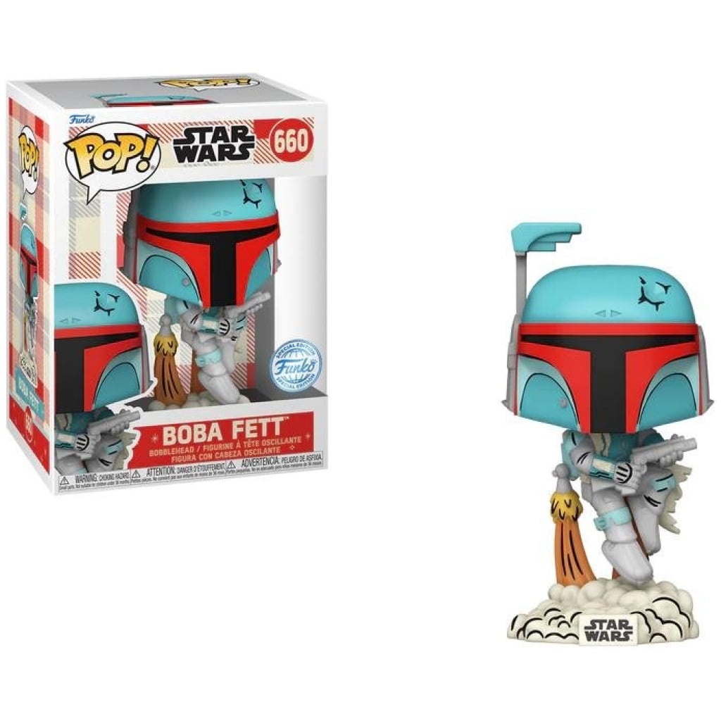    figoura funko pop star wars retro reimagined boba fett  exclusive x