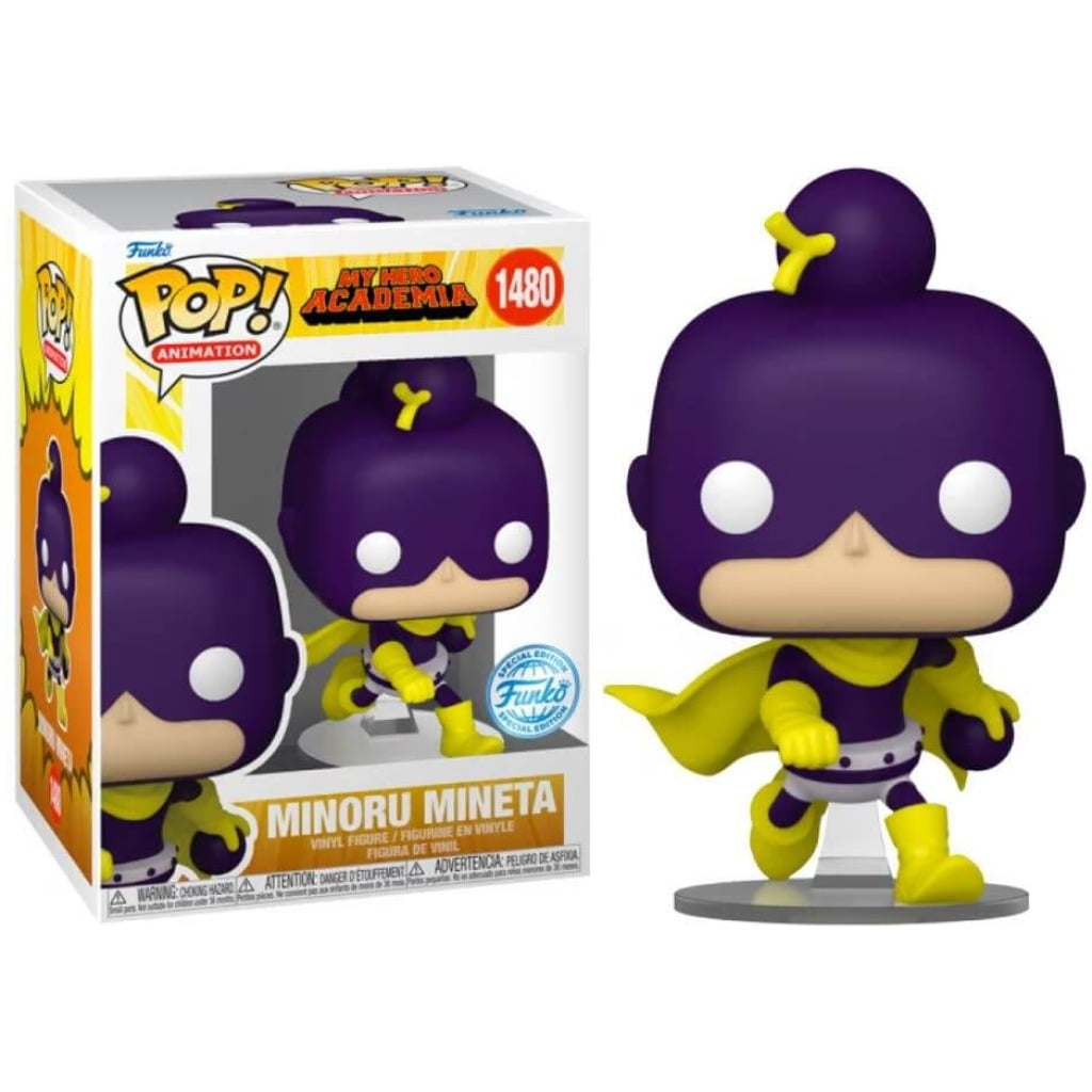    figoura funko pop my hero academia minoru mineta  exclusive x