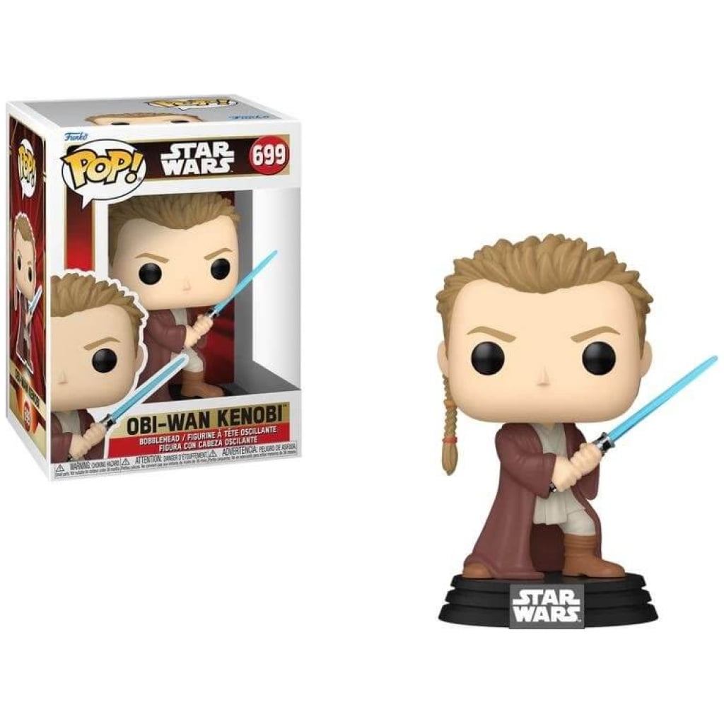    figoura funko pop star wars the phantom menace obi wan kenobi  x