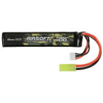 Gens ace 25C 1100mAh 3S1P 11.1V Airsoft Gun Lipo Battery with mini Tamiya Plug