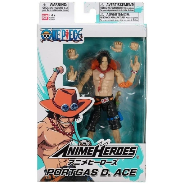 One Piece Anime Heroes - Portgas D. Ace action figure 17cm