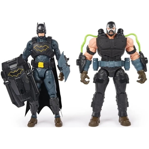 spin master DC Comics Batman Adventures - batman and bane action figures 30cm