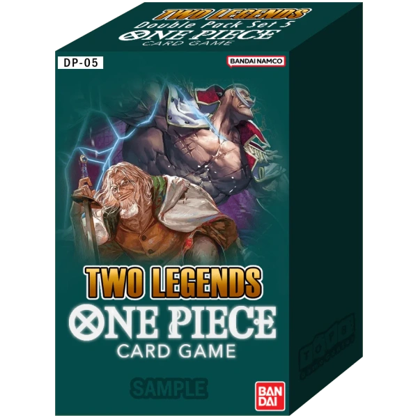 One Piece Card Game - DP05 Double Pack Booster Box (8 Packs)