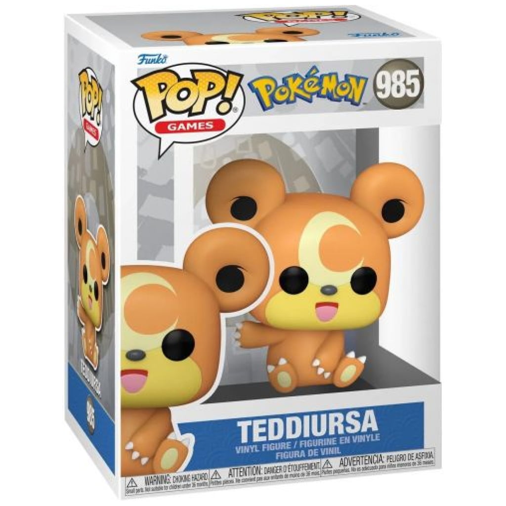 figoura funko pop games pokemon teddiursa   x