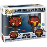 Funko POP! Star Wars - Darth Maul & Gar Saxon (GITD) 2-Pack special edition