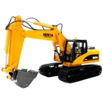 HUINA 1535 1/14TH SCALE RC EXCAVATOR 2.4G 15CH w/DIE CAST BUCKET (NEW HU1550)