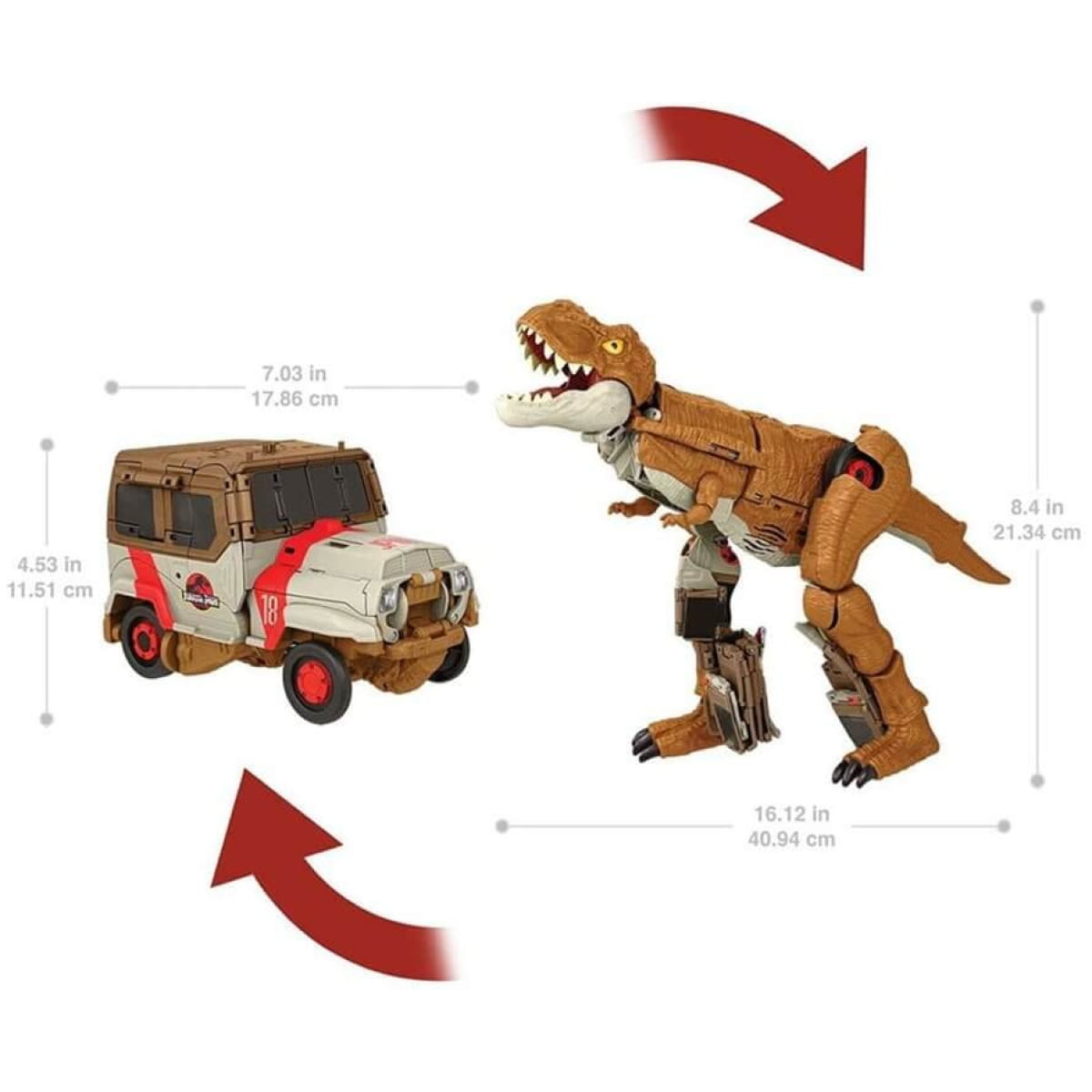 Jurassic World chase n roar - T-Rex 40cm - Image 4
