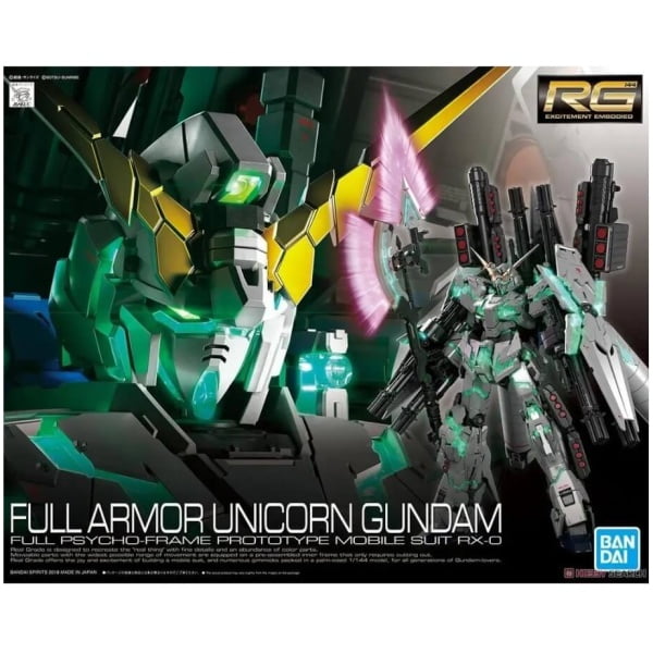 RG FULL ARMOR UNICORN GUNDAM 1:144