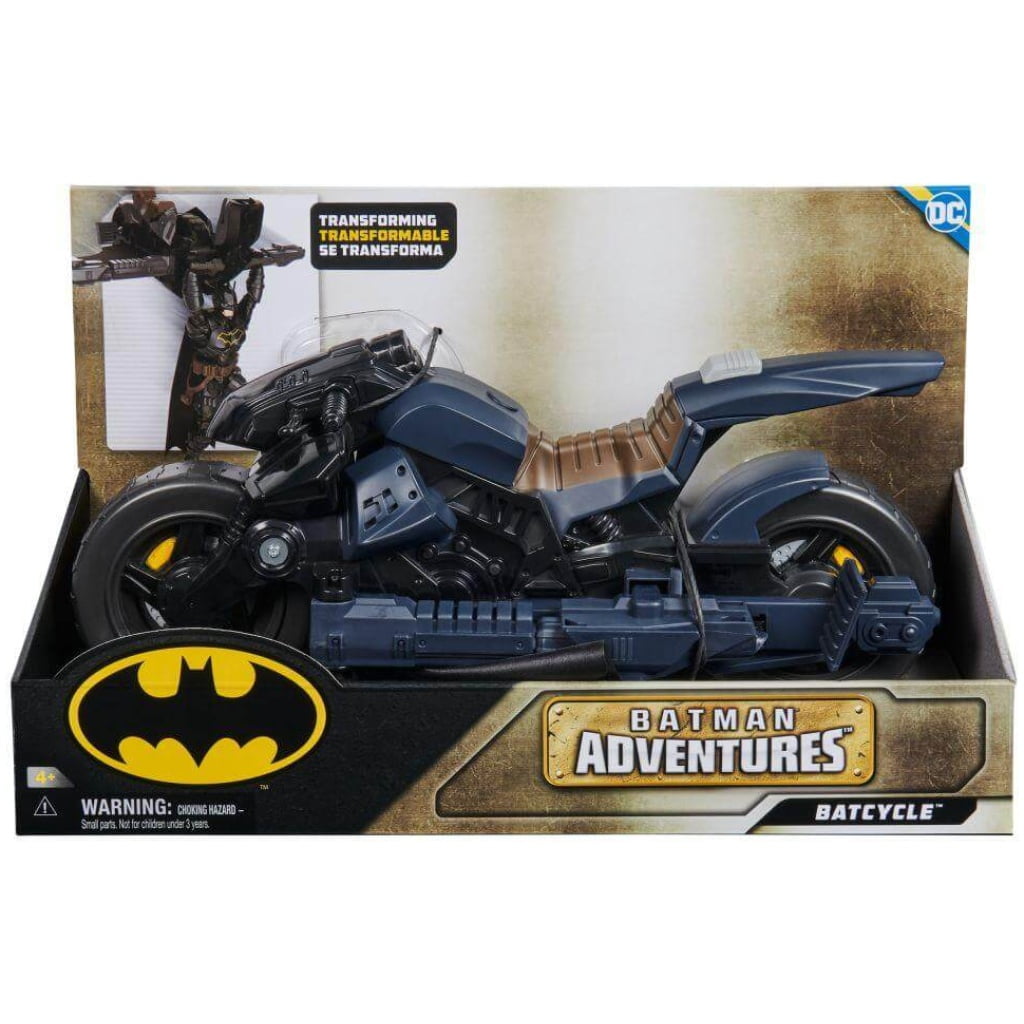 spin master batman adventures batcycle  x