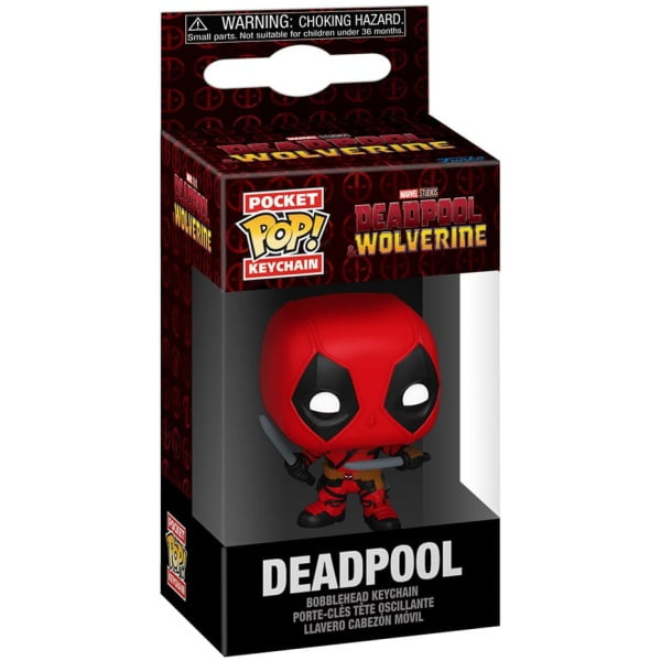 Deadpool 3 POP! Vinyl Keychains 4 cm Deadpool